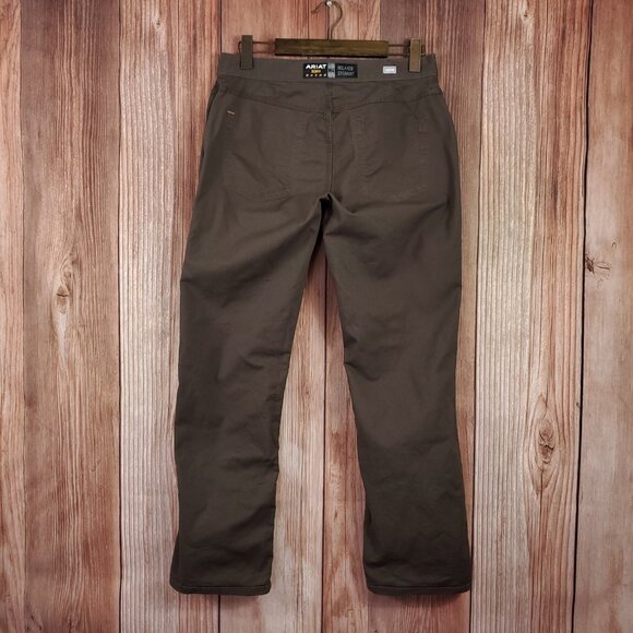 Ariat Mens Size 30X30 Rebar M4 Made Tough Pants  Relaxed Straight Cargo Wren - Picture 4 of 12